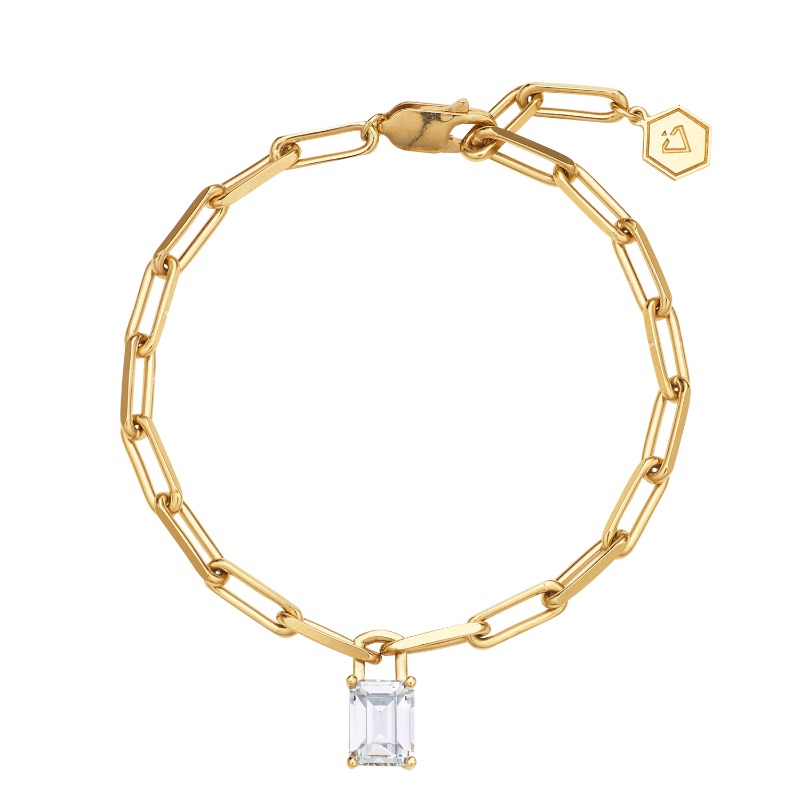 Le Soleil Love Lock Chain Bracelet SO018