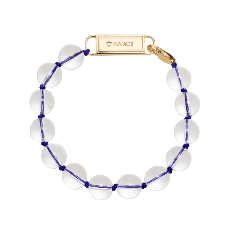 L&#039;Archipel Crystal Bracelet_Blue